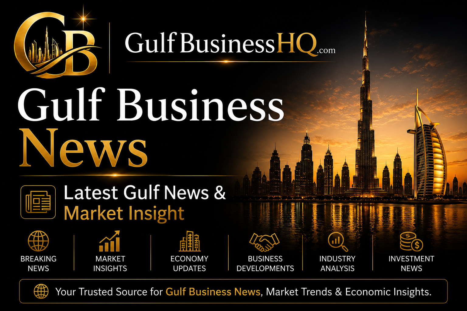 Gulf Business News – Latest Gulf News & Market Insight Stay updated with Gulf Business News from GulfBusinessHQ.com featuring the latest Gulf news, GCC market insights, corporate developments, investment trends, startup growth, and Middle East economic intelligence.